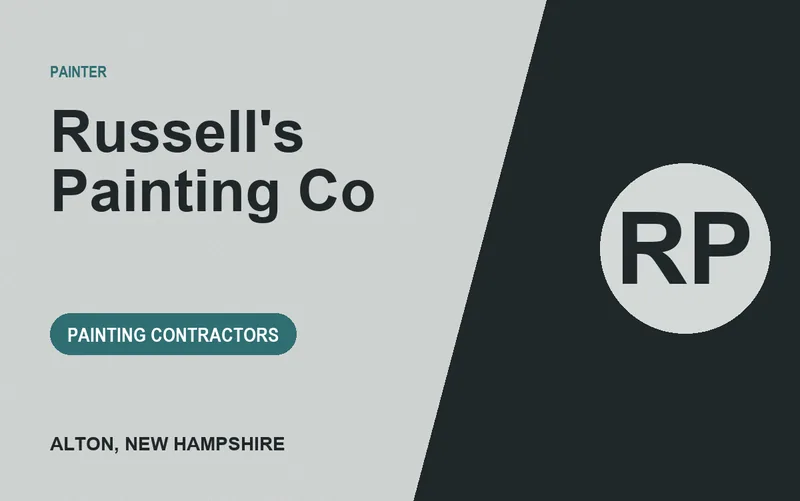 Russell's Painting Co in Alton, New Hampshire