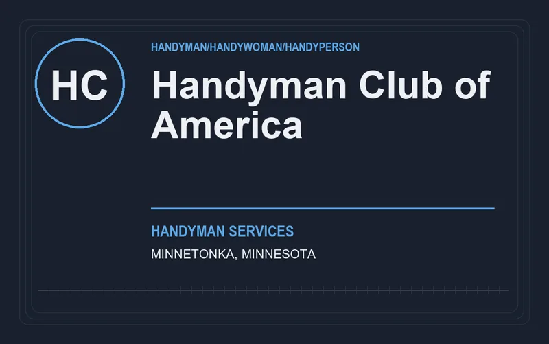 Handyman Club of America in Minnetonka, Minnesota
