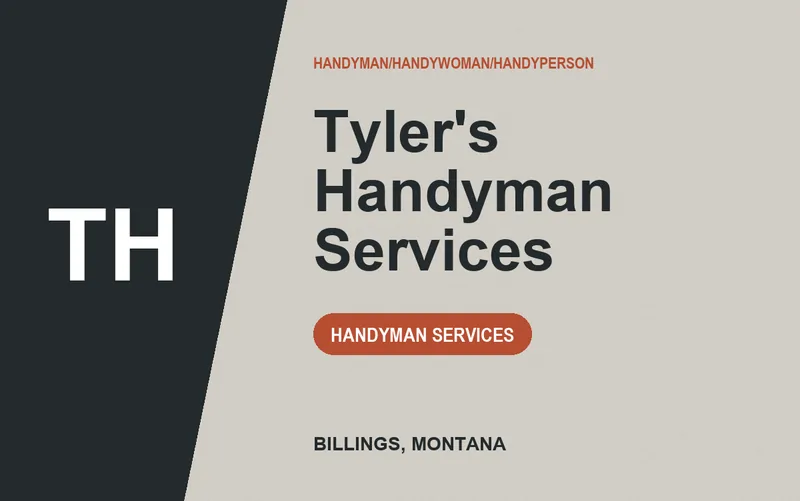 Tyler's Handyman Services in Billings, Montana
