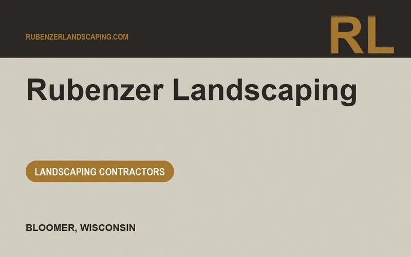 Rubenzer Landscaping in Bloomer, Wisconsin