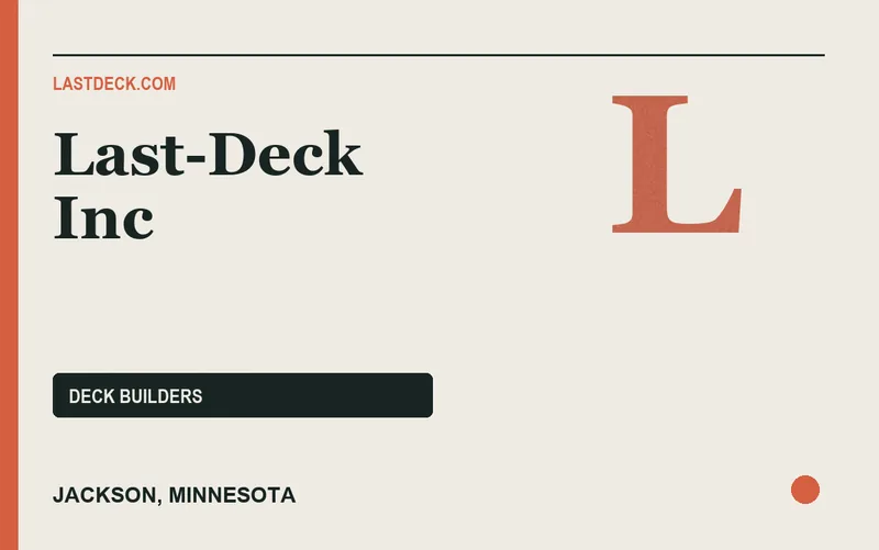 Last-Deck Inc in Jackson, Minnesota