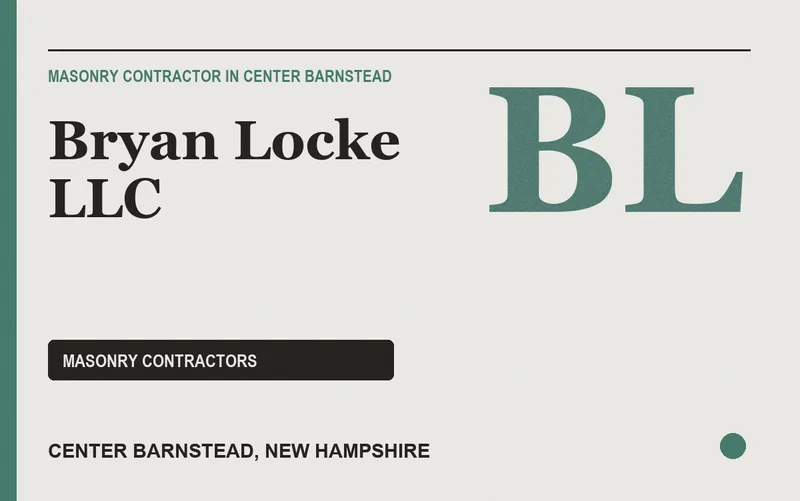Bryan Locke LLC in Center Barnstead, New Hampshire