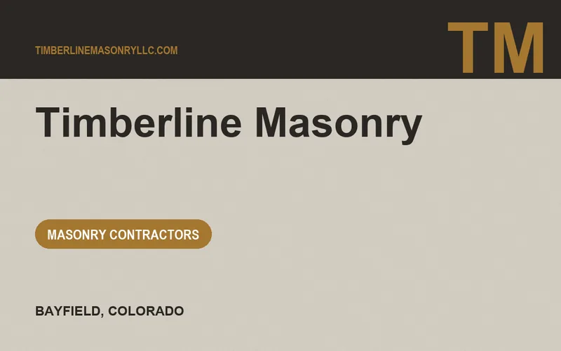 Timberline Masonry in Bayfield, Colorado