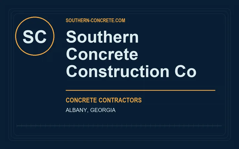Southern Concrete Construction Co in Albany, Georgia