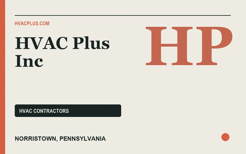 HVAC Plus Inc in Norristown, Pennsylvania