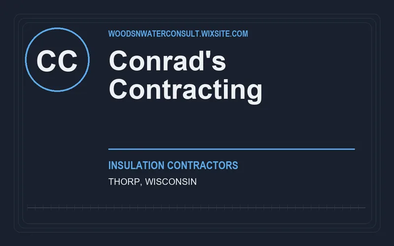 Conrad's Contracting in Thorp, Wisconsin