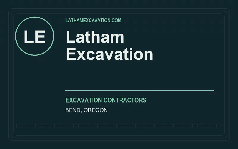 Latham Excavation in Bend, Oregon