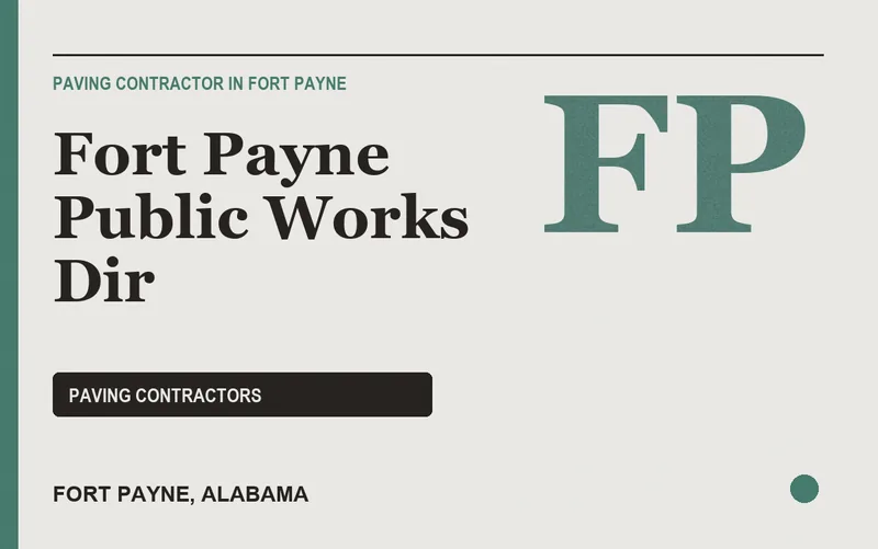 Fort Payne Public Works Dir in Fort Payne, Alabama