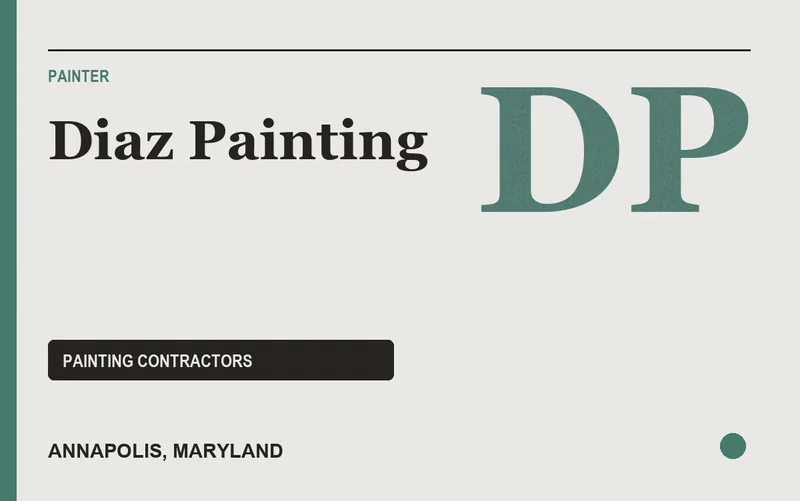Diaz Painting in Annapolis, Maryland