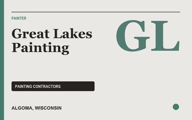 Great Lakes Painting in Algoma, Wisconsin