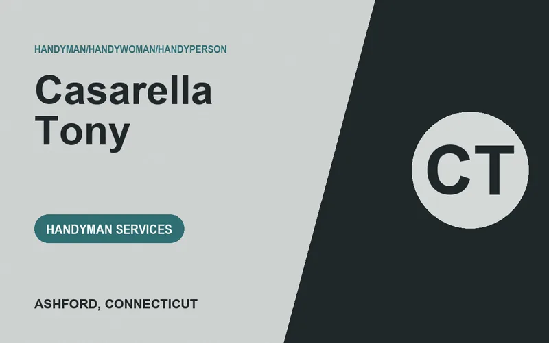 Casarella Tony in Ashford, Connecticut