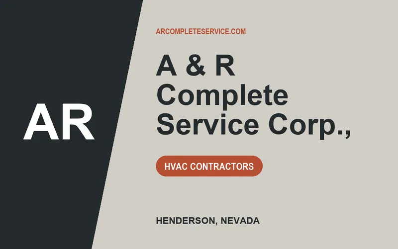A & R Complete Service Corp., in Henderson, Nevada