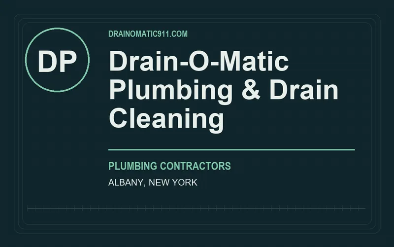 Drain-O-Matic Plumbing & Drain Cleaning in Albany, New York