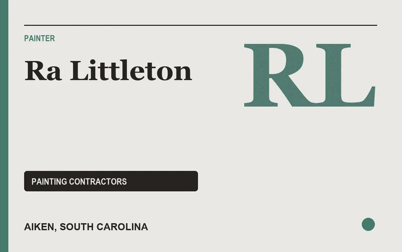 Ra Littleton in Aiken, South Carolina