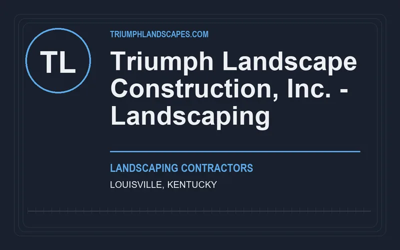 Triumph Landscape Construction, Inc. - Landscaping in Louisville, Kentucky