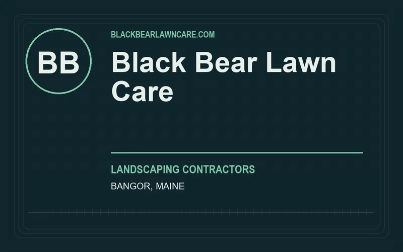 Black Bear Lawn Care in Bangor, Maine