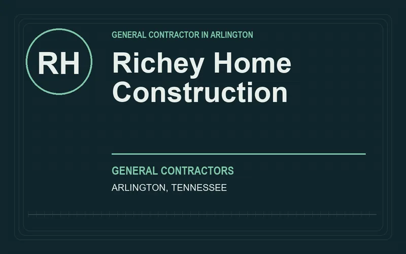 Richey Home Construction in Arlington, Tennessee