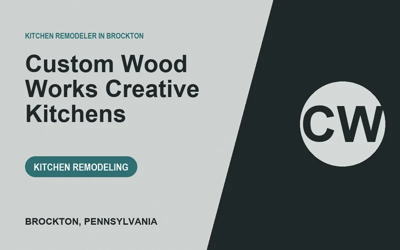 Custom Wood Works Creative Kitchens in Brockton, Pennsylvania