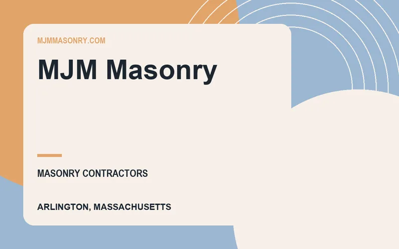 MJM Masonry in Arlington, Massachusetts