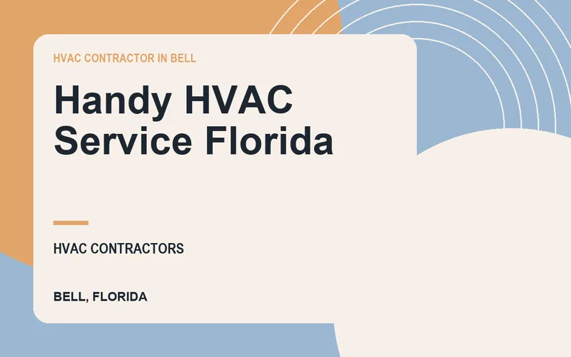 Handy HVAC Service Florida in Bell, Florida