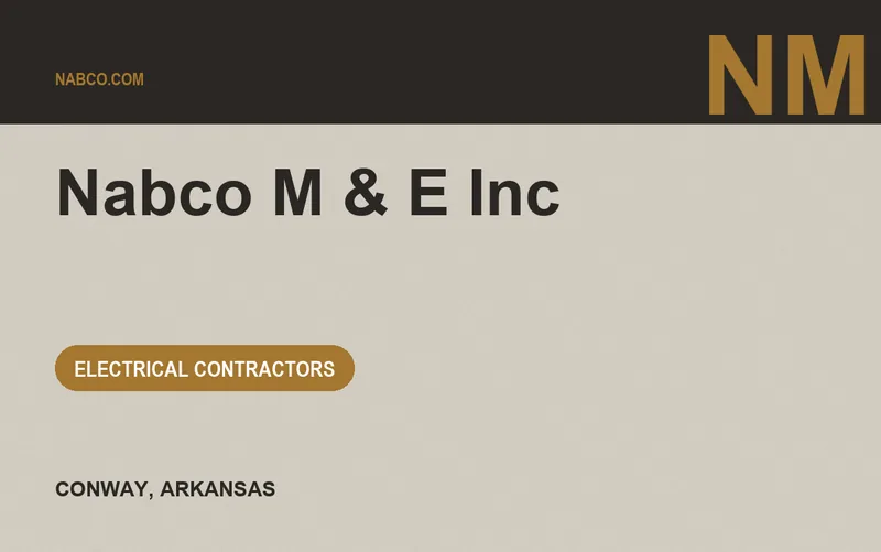 Nabco M & E Inc in Conway, Arkansas
