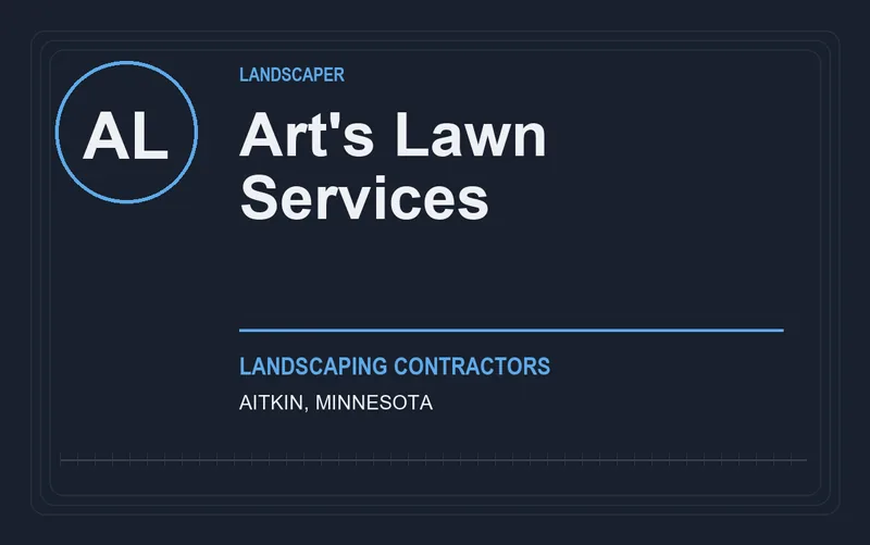 Art's Lawn Services in Aitkin, Minnesota