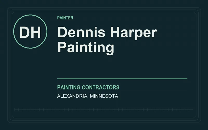 Dennis Harper Painting in Alexandria, Minnesota