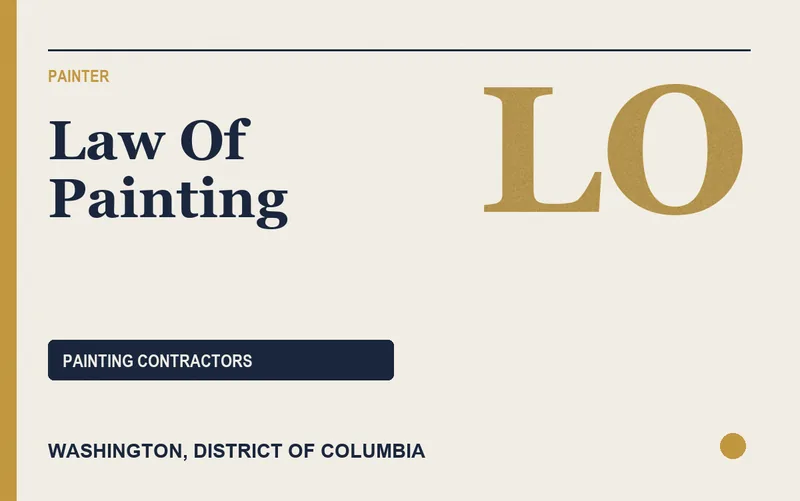 Law Of Painting in Washington, District of Columbia