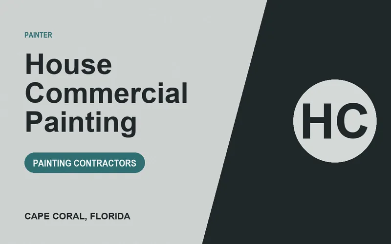 House Commercial Painting in Cape Coral, Florida