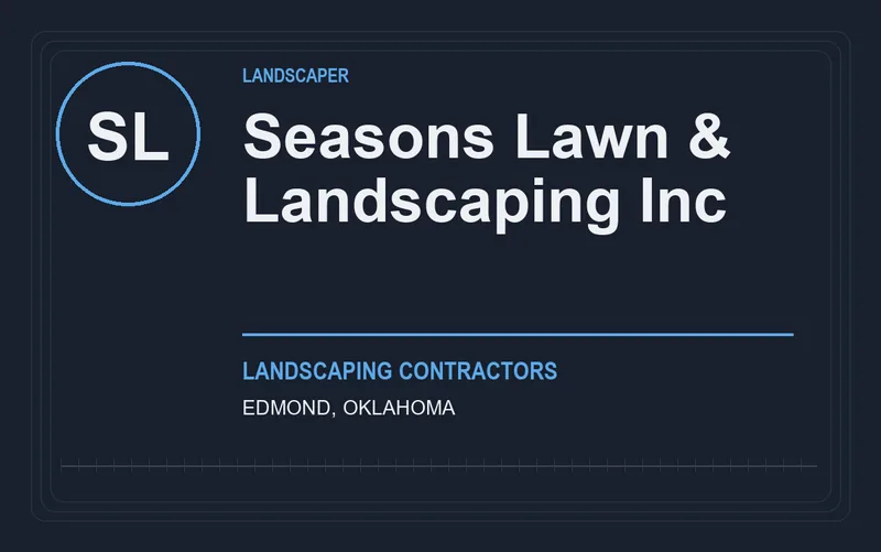 Seasons Lawn & Landscaping Inc in Edmond, Oklahoma