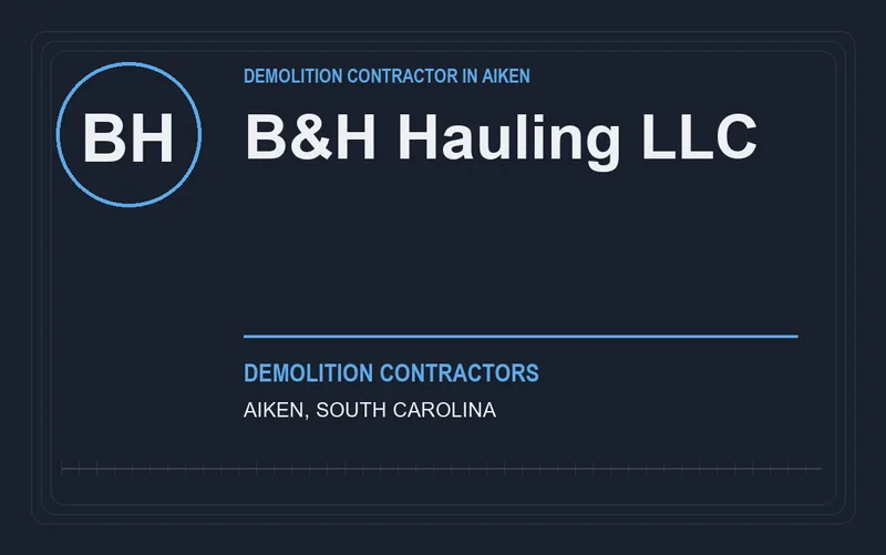 B&H Hauling LLC in Aiken, South Carolina