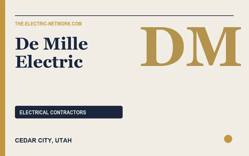 De Mille Electric in Cedar City, Utah