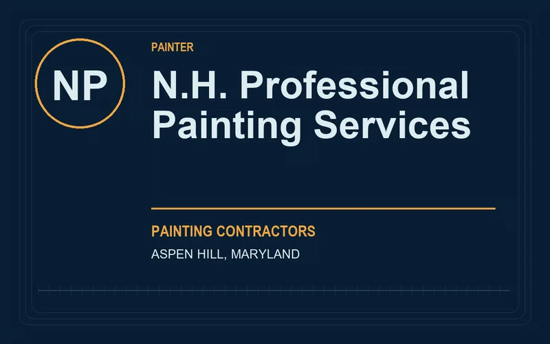 N.H. PROFESSIONAL PAINTING SERVICES in Aspen Hill, Maryland