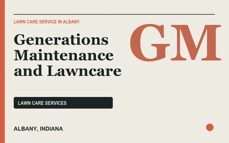 Generations Maintenance and Lawncare in Albany, Indiana