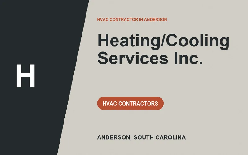 Heating/Cooling Services Inc. in Anderson, South Carolina