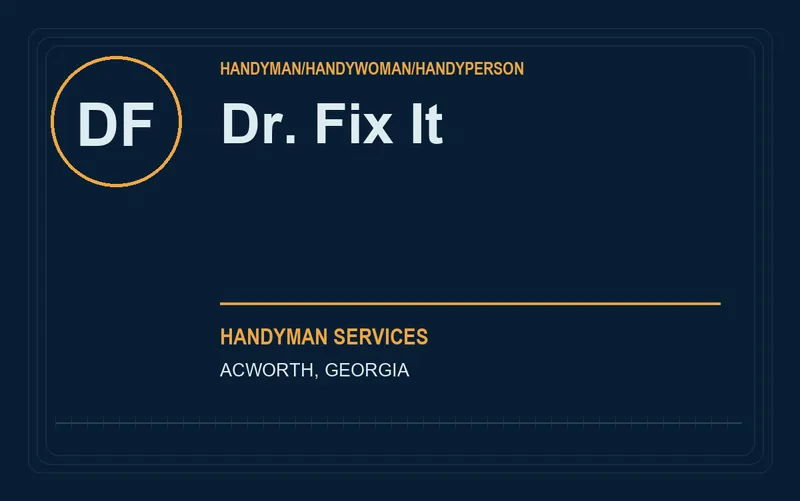 Dr. Fix It in Acworth, Georgia