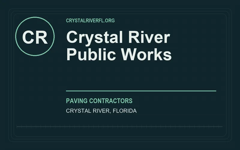 Crystal River Public Works in Crystal River, Florida