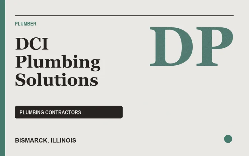 DCI Plumbing Solutions in Bismarck, Illinois