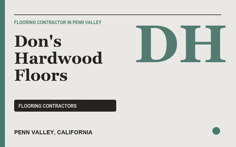 Don's Hardwood Floors in Penn Valley, California