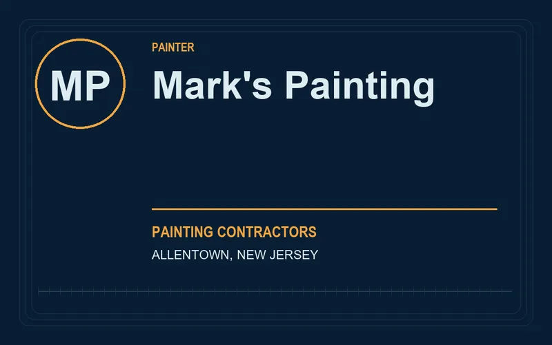 Mark's Painting in Allentown, New Jersey