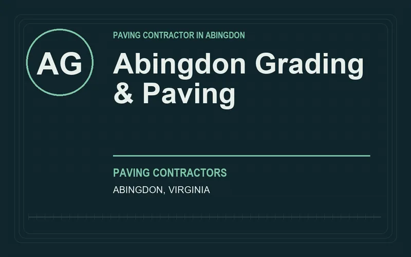 Abingdon Grading & Paving in Abingdon, Virginia