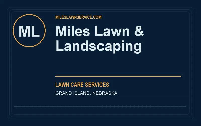 Miles Lawn & Landscaping in Grand Island, Nebraska