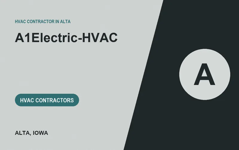 a1electric-hvac in Alta, Iowa