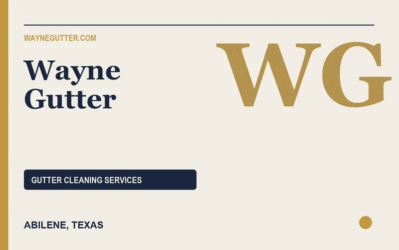 Wayne Gutter in Abilene, Texas