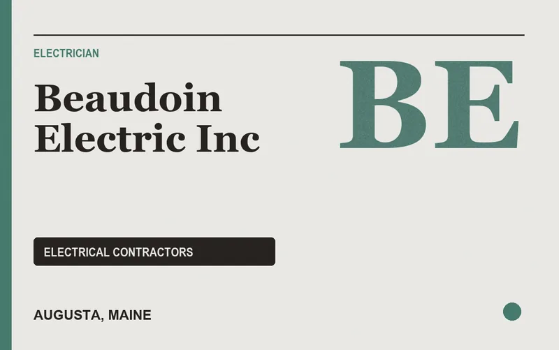 Beaudoin Electric Inc in Augusta, Maine