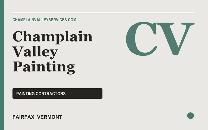 Champlain Valley Painting in Fairfax, Vermont