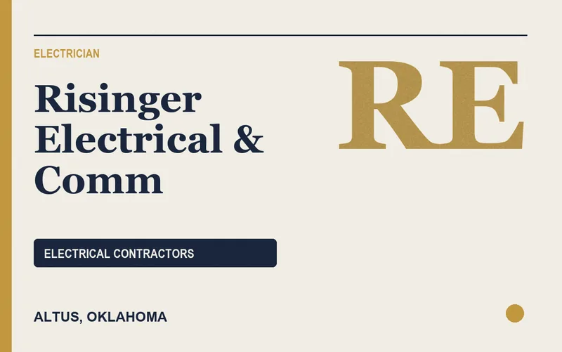 Risinger Electrical & Comm in Altus, Oklahoma
