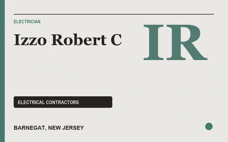Izzo Robert C in Barnegat, New Jersey