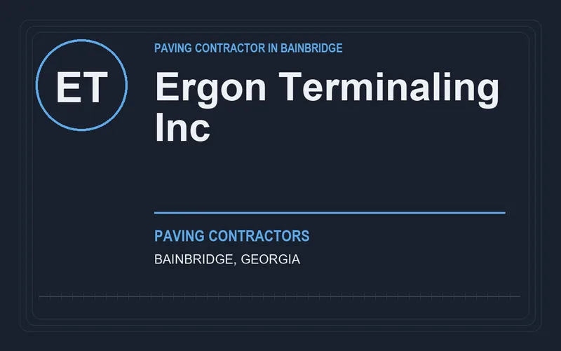 Ergon Terminaling Inc in Bainbridge, Georgia