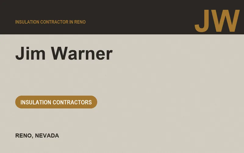 Jim Warner in Reno, Nevada